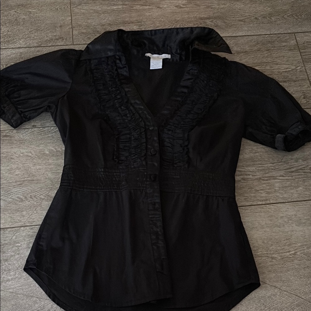Charlotte Russe Black Blouse